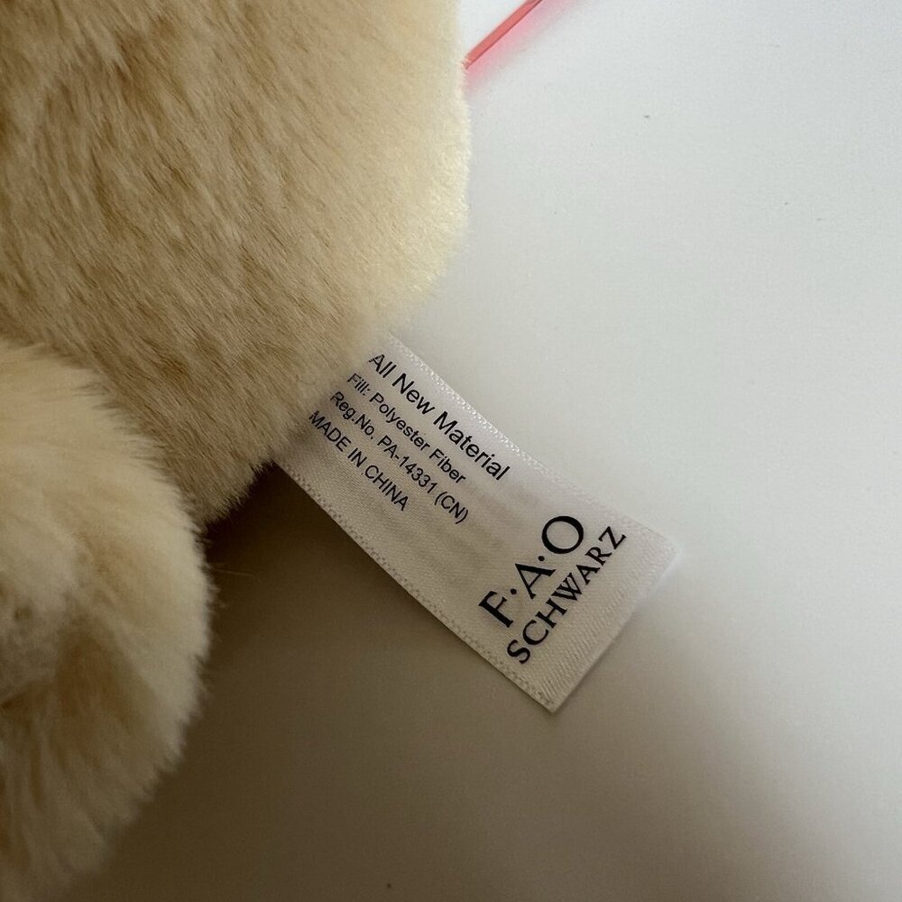 FAO Schwarz Bunny Rabbit Glow Brights Toy 12” Plush LED Light Up Carrot + Sound - Picture 11 of 13